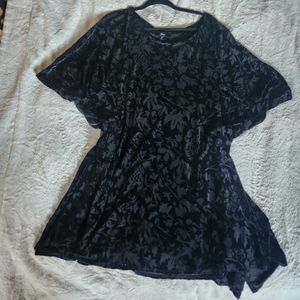 Beautiful Velvet Witchy Velvet Dress/Tunic Cover/Kaftan